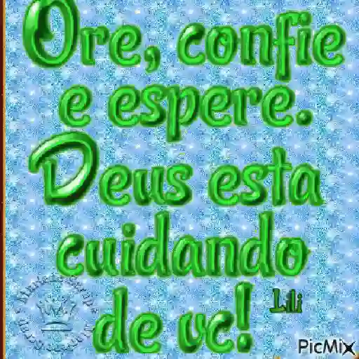 Deus cuida Bom dia 💐 2