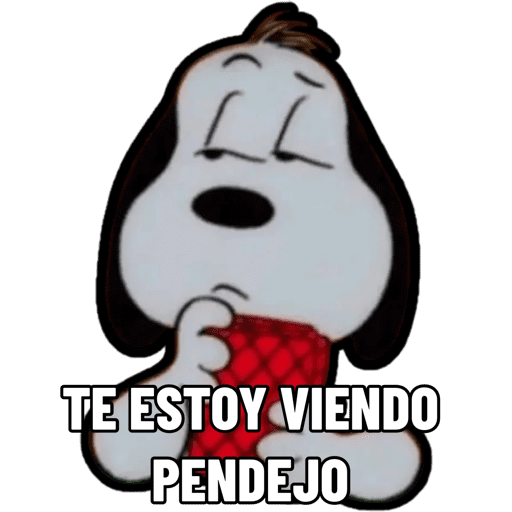 🐾STICKERS DE SNOOPY🐾 6