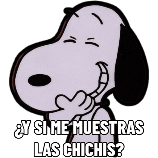 🐾STICKERS DE SNOOPY🐾 4
