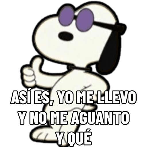 🐾STICKERS DE SNOOPY🐾 11