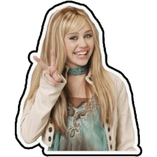 🎶💕STCKERS DE HANNAH MONTANA🎶💕 5