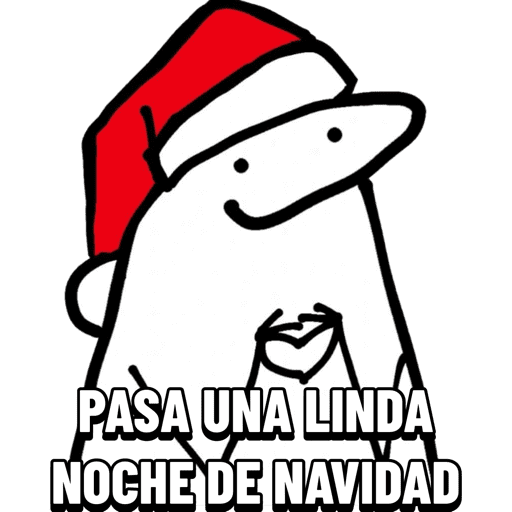 STICKERS FLORK NAVIDAD🤍💚 5