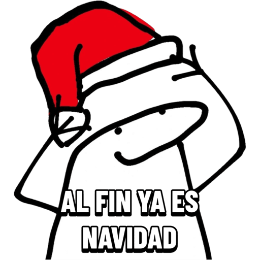 STICKERS FLORK NAVIDAD🤍💚 7
