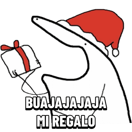 STICKERS FLORK NAVIDAD🤍💚 11