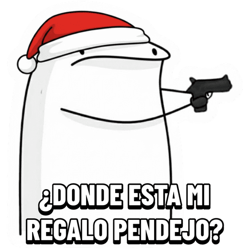 STICKERS FLORK NAVIDAD🤍💚 4