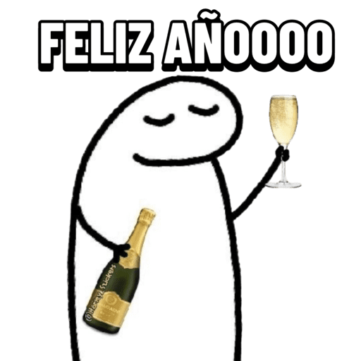 STICKERS FLORK NAVIDAD🤍💚 13