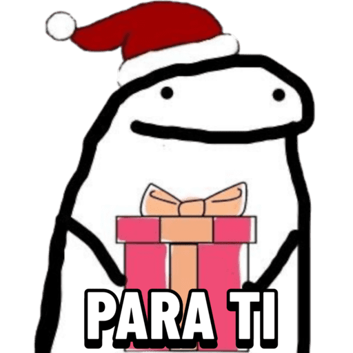 STICKERS FLORK NAVIDAD🤍💚 12