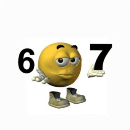 6 7 | six seven 2