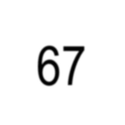 6 7 | six seven 7