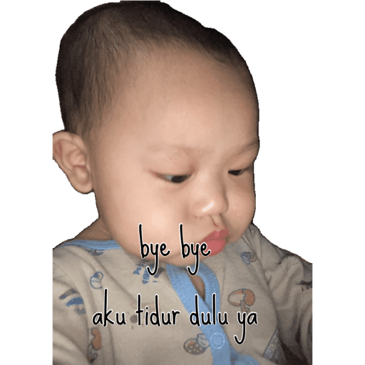 Stiker Saya 12