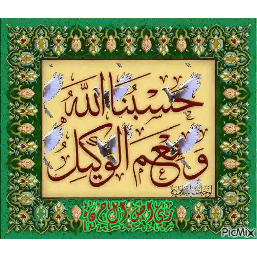حسبنا الله و نعم الوكيل  2