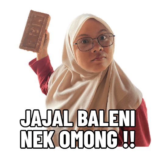 Stiker Saya 12