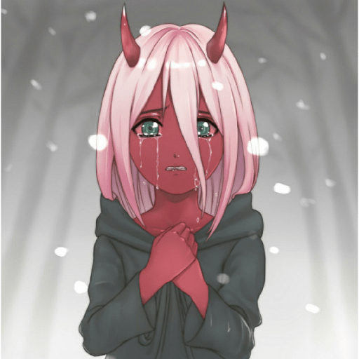 cute zero two faces 2