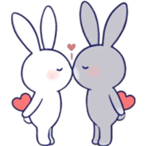Lovely Rabbit sticker