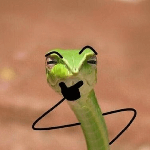 funny snakes - WASticker