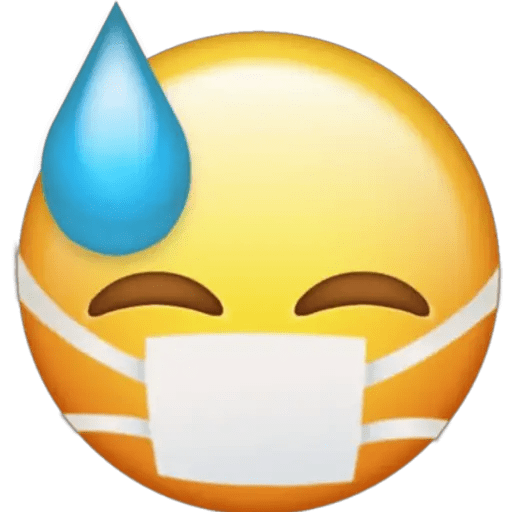 Sick Emoji sticker