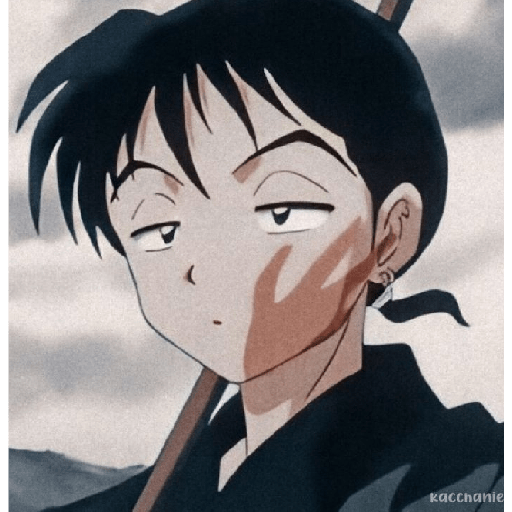 ⏜⃞⚘️⪩⪨ — Miroku M. 7