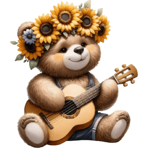 Ursos e flores 14