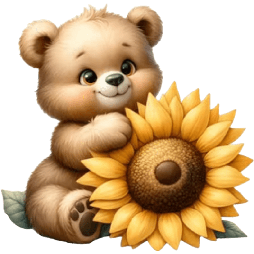 Ursos e flores 19