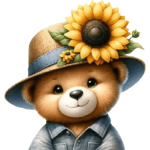 Ursos e flores 22