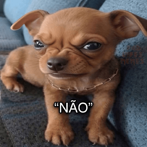 Oi posso fala? NÃO