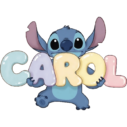 Nomes personalizados Stitch