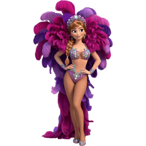 Fantasia Carnaval Princesas