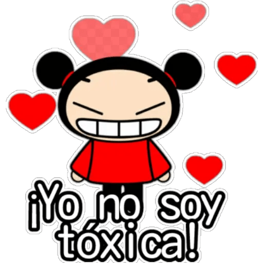Gerar Stickers - Pucca y Garu 1