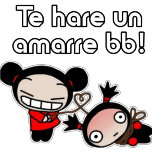 Gerar Stickers - Pucca y Garu 17