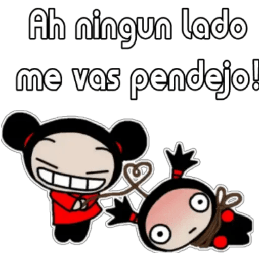 Gerar Stickers - Pucca y Garu 24