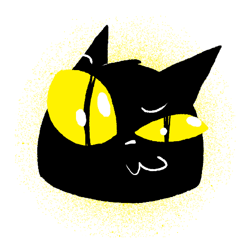 Pin de Mike Wasauski em sticker  Desenho de gato preto, Desenho