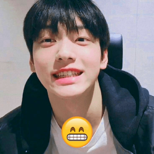 Soobin imitando emojis 13