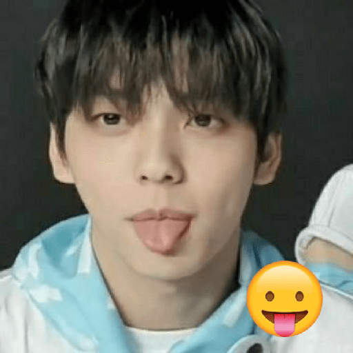 Soobin imitando emojis 16