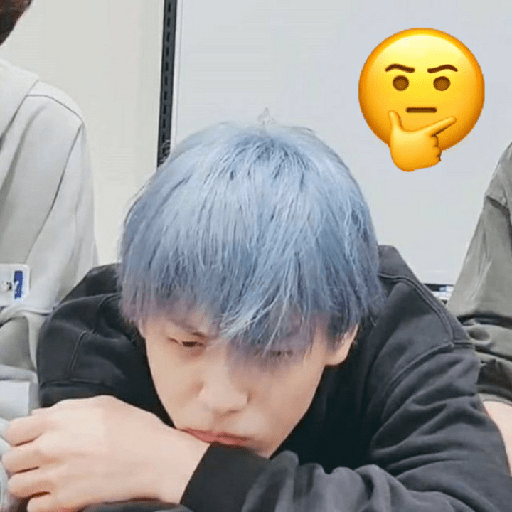 Soobin imitando emojis 18