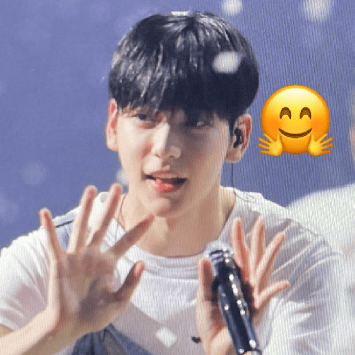 Soobin imitando emojis 23