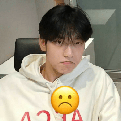 Soobin imitando emojis 3