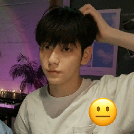 Soobin imitando emojis 9