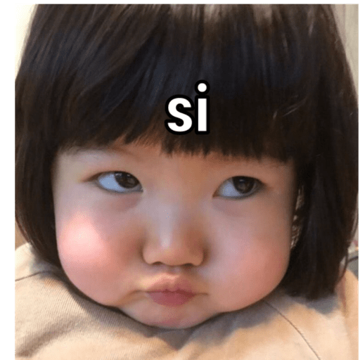 Sticker de coreanita bb 10