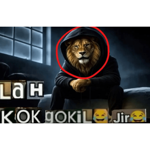 Stiker meme random | cool 7