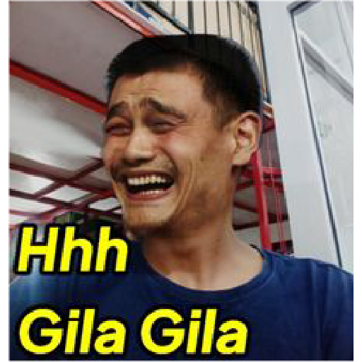 Stiker ngakak 13