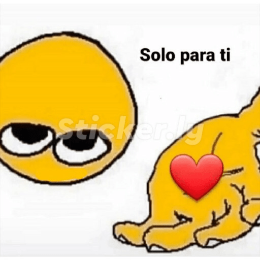 Emoji amarillo :3 3
