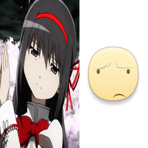 Sayaka and homura icons 28