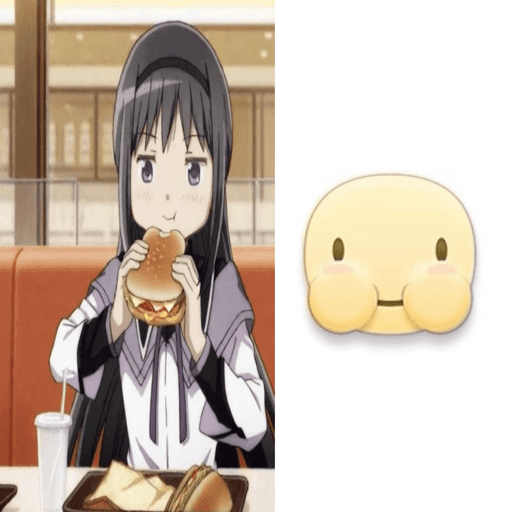 Sayaka and homura icons 23