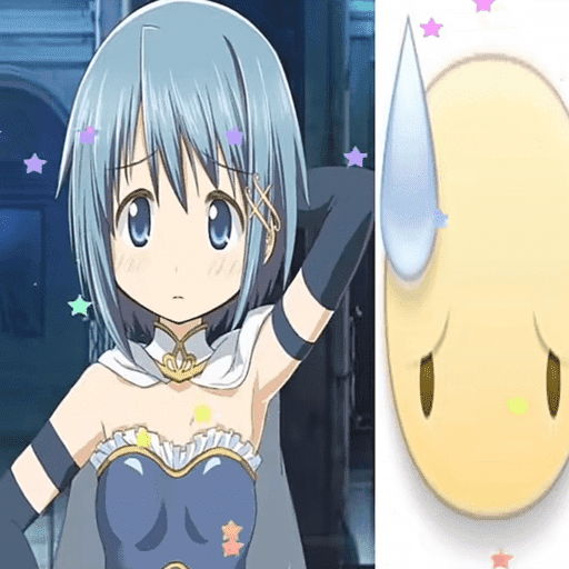 Sayaka and homura icons 16