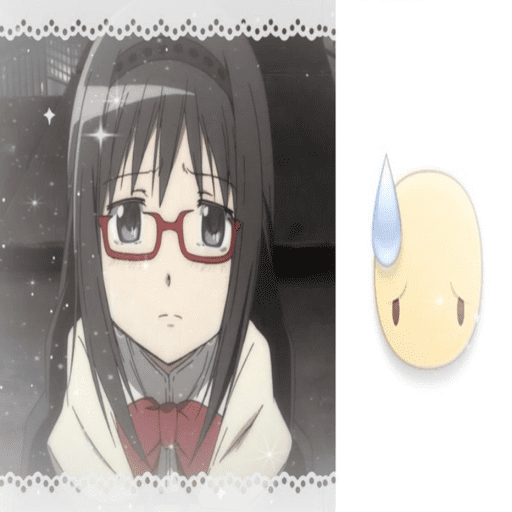 Sayaka and homura icons 30
