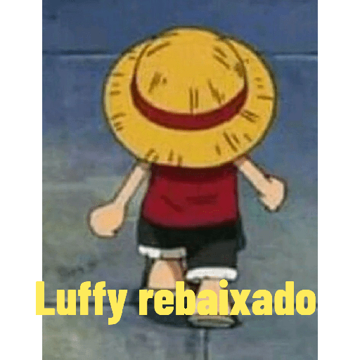one piece luffy rebaixado