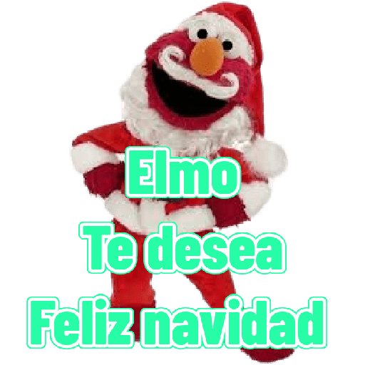 Elmo navideño
