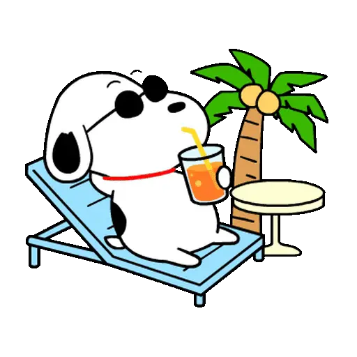 Snoopy Summer Animado ⛱️🌞2 12