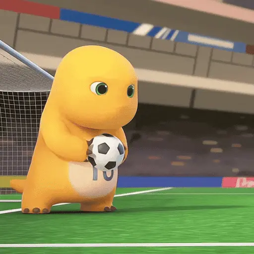 ⭐⚽ Nailong Dino Kuning 🦖🌿2 3