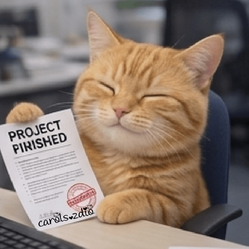 Gatos trabajando 🖥️⌨️🐈😾 9